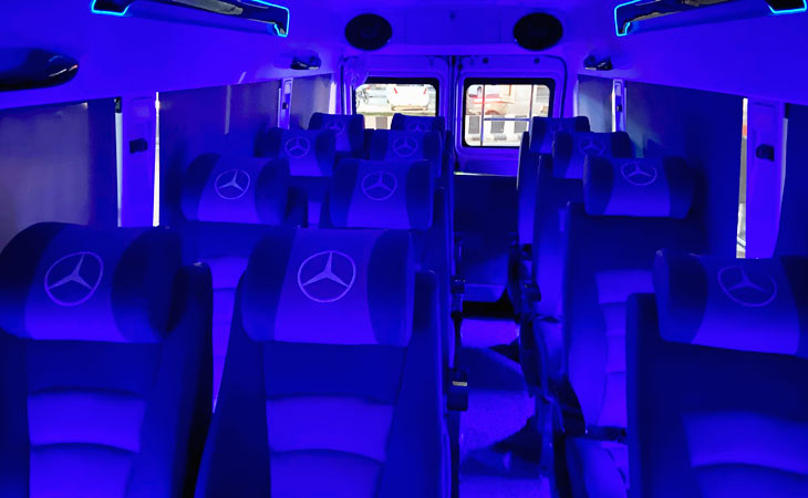 Luxury 2x1 Tempo Traveller