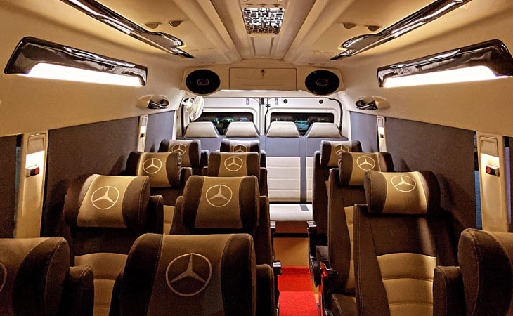 Luxury 2x1 Tempo Traveller