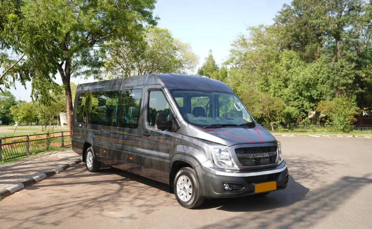Force Urbania luxury tempo traveller for group travel from Amritsar